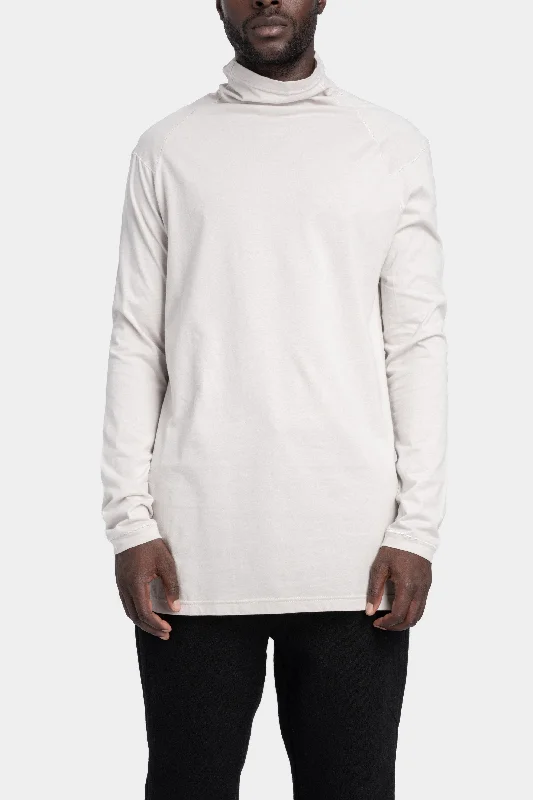 Raglan LS turtleneck T-Shirt, Off White