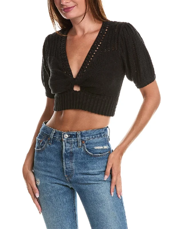 Saltwater Luxe Cropped Sweater