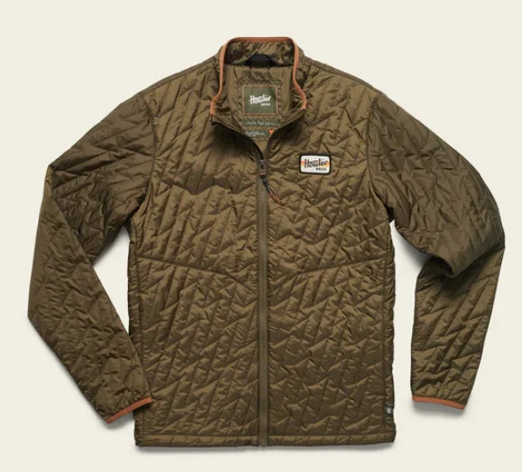 Howler Brothers Voltage Quilted Jacket - Olive