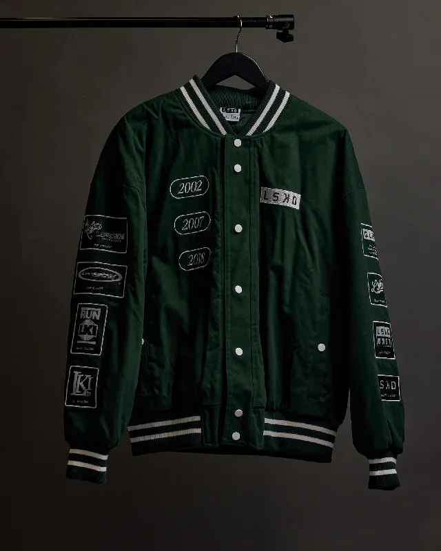 Unisex Timeline Jacket - Vital Green-White