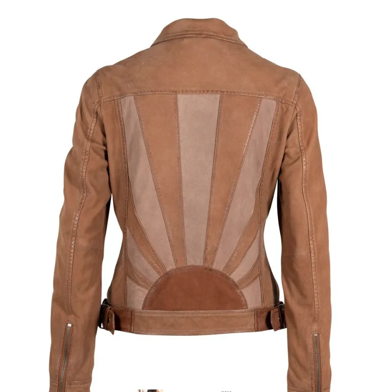 Women's Mauritius Sunny Cognac Lamb Jacket