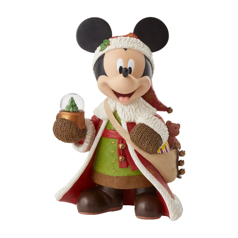 Disney Showcase Santa Mickey Mouse Old World St. Mick Hallmark Exclusive Figurine 6008244