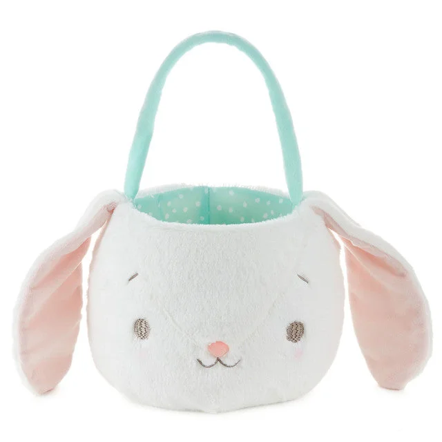 Hallmark Hoppy Easter Plush Bunny Basket With Sound