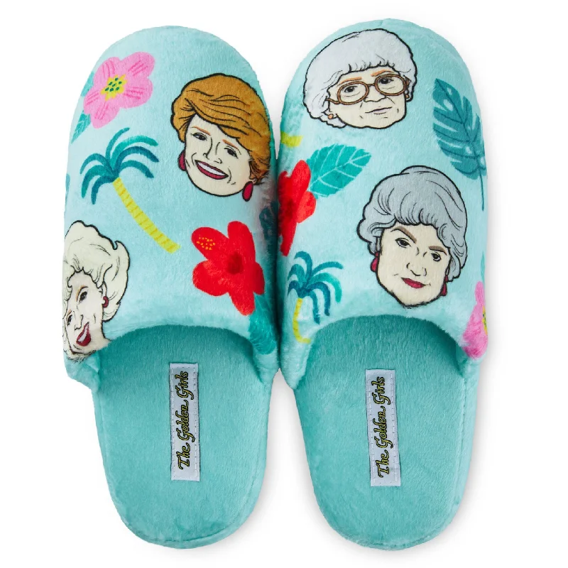 Hallmark The Golden Girls Slippers With Sound, Small/Medium