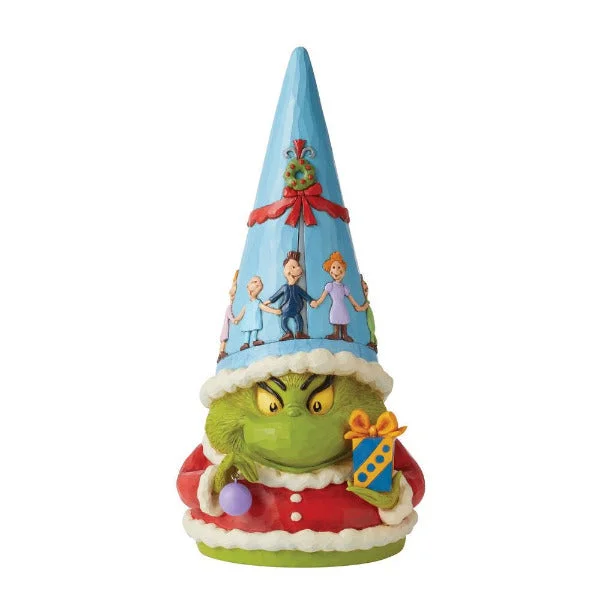 Jim Shore Grinch Gnome Statue 14"