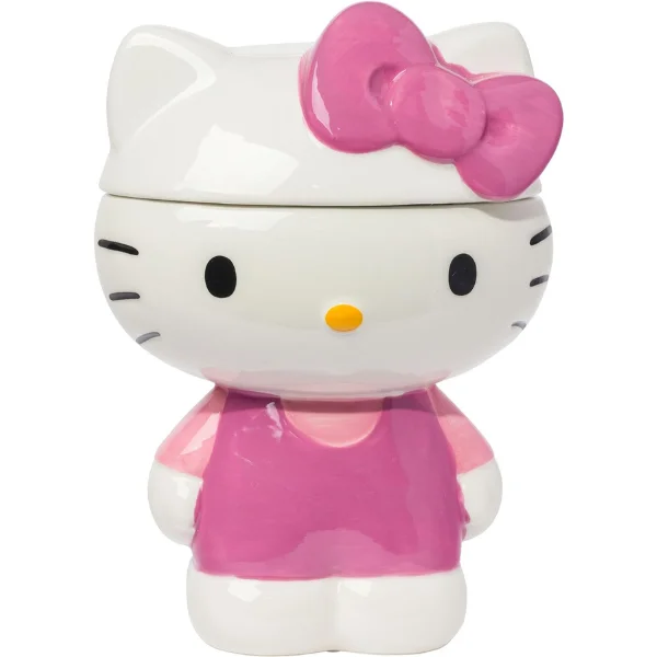 Hello Kitty in Pink Sculpted Cookie Jar