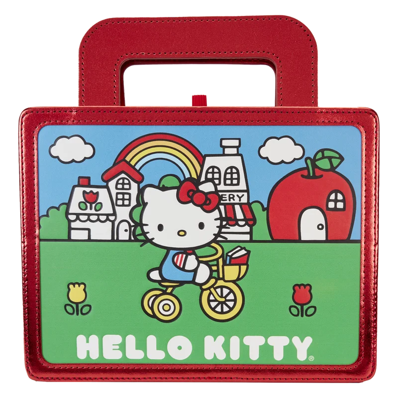 Loungefly Sanrio Hello Kitty 50th Anniversary Metallic Lunchbox Stationery Journal