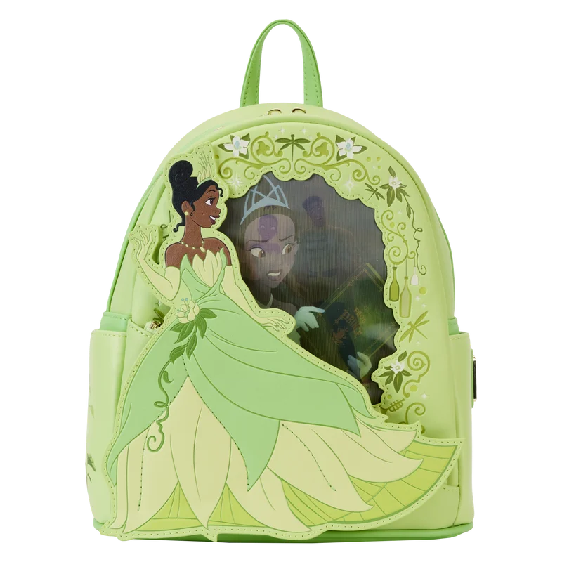 Loungefly The Princess and the Frog Princess Series Lenticular Mini Backpack