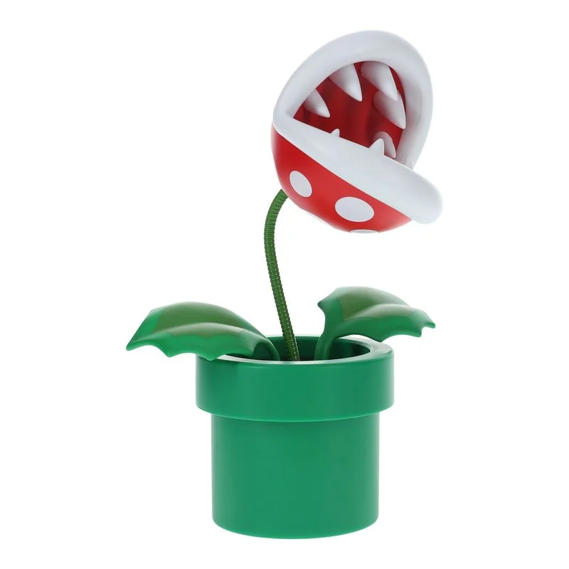 Super Mario Mini Piranha Plant Posable Lamp