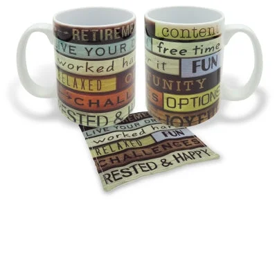 Multiwood Retirement Sublim Boxed Mug