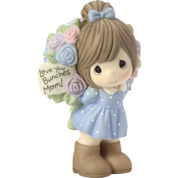 Precious Moments Love You Bunches Mom! Figurine Girl