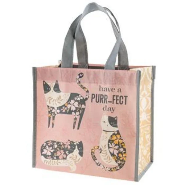 Recycled Medium Gift Bag Cat