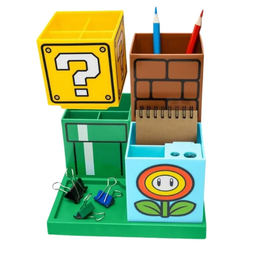 Super Mario Desktop Organiser