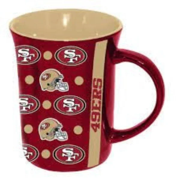 NFL San Francisco 49ers 15 oz. Line Up Ceramic Mug