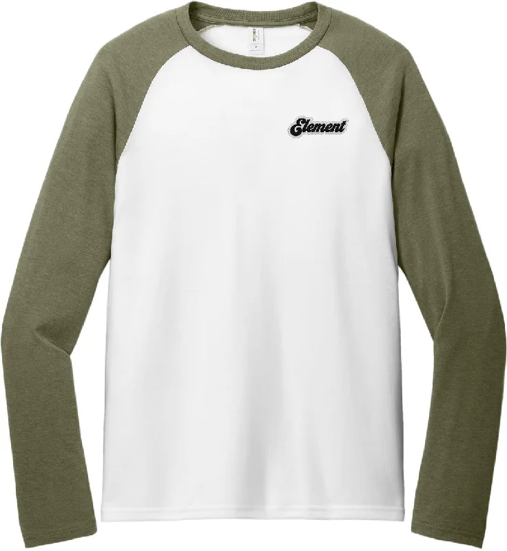 Allmade Unisex Tri-Blend Long Sleeve Colorblock Raglan