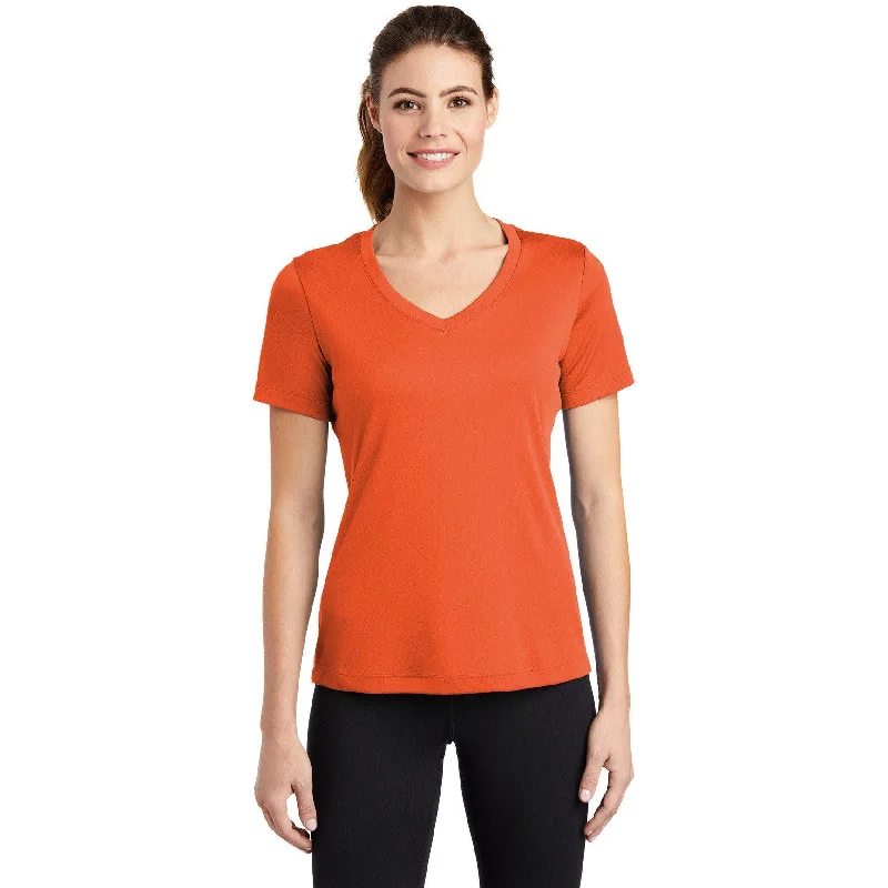 CLOSEOUT - Sport-Tek Ladies PosiCharge Competitor V-Neck Tee