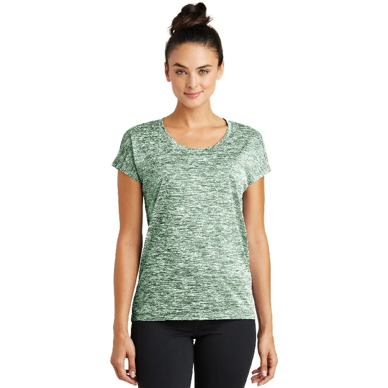 CLOSEOUT - Sport-Tek Ladies PosiCharge Electric Heather Sporty Tee