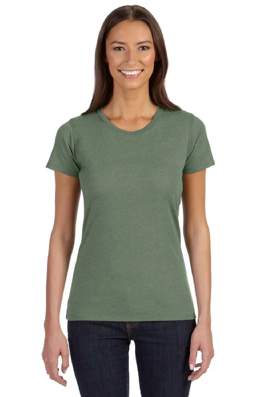 Econscious Womens Short Sleeve Crewneck T-Shirt - Asparagus Green