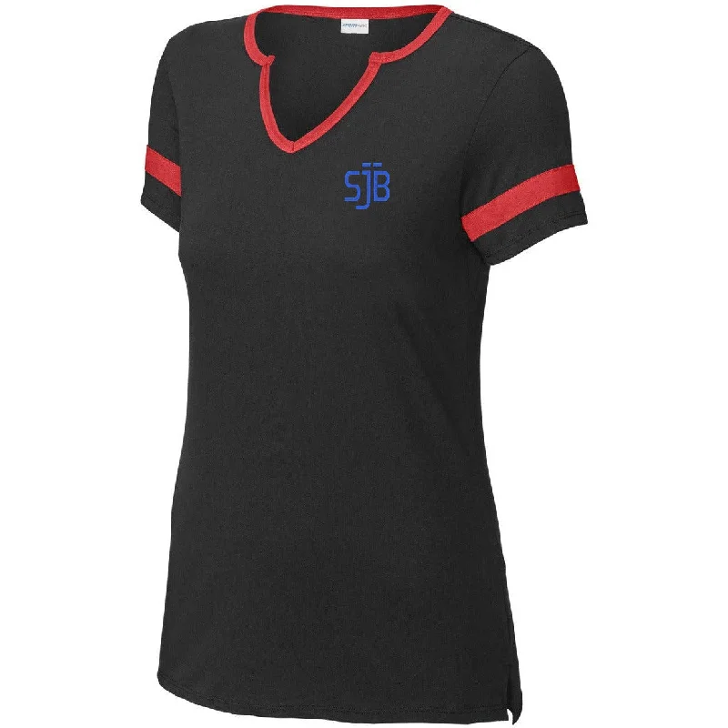 Sport-Tek Ladies Halftime Notch Neck Tee