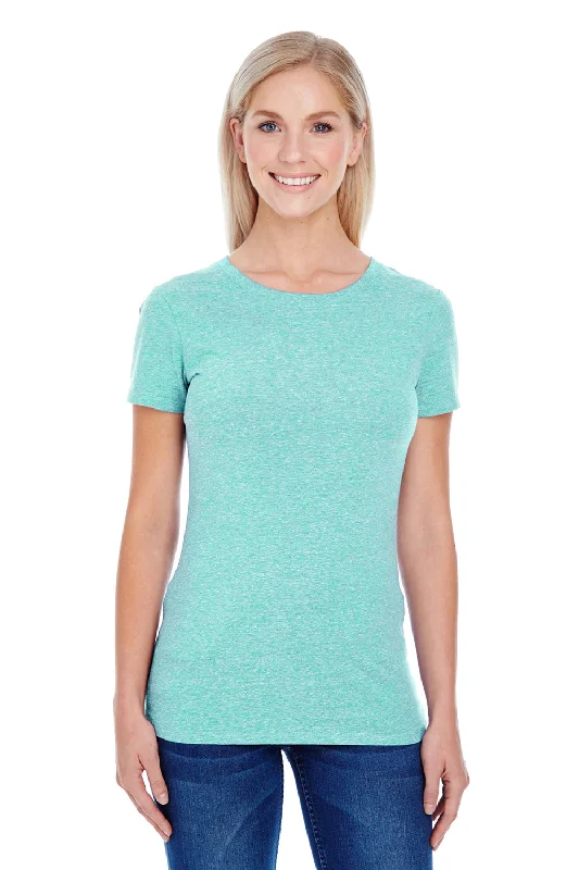 Threadfast Apparel Womens Short Sleeve Crewneck T-Shirt - Mint