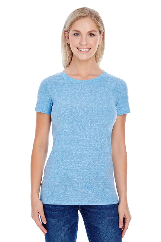 Threadfast Apparel Womens Short Sleeve Crewneck T-Shirt - Royal Blue