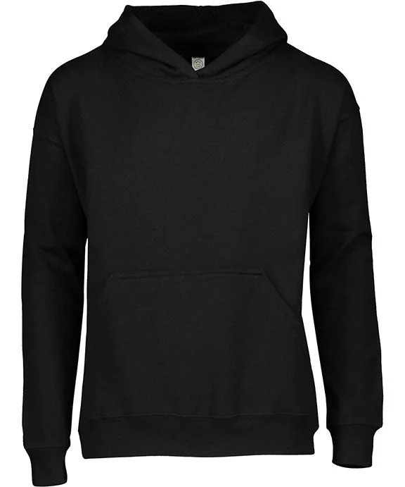 2296 - LAT Youth Pullover Fleece Hoodie | Black