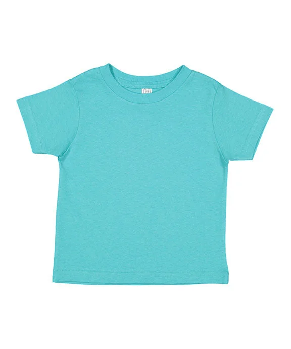 3321 - Rabbit Skins Toddler Fine Jersey T-Shirt | Caribbean