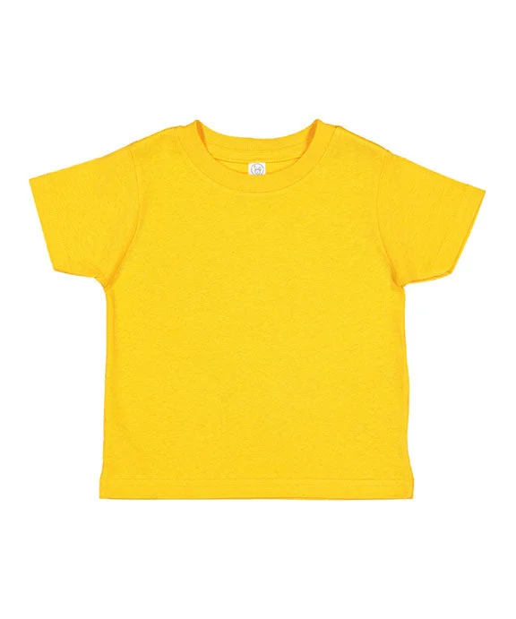 3321 - Rabbit Skins Toddler Fine Jersey T-Shirt | Gold