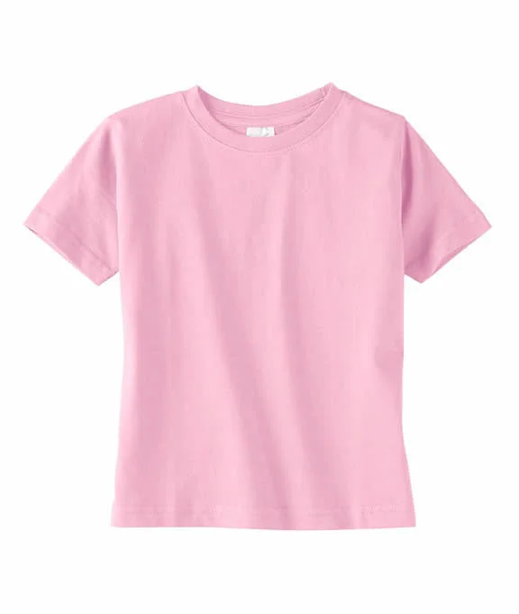 3321 - Rabbit Skins Toddler Fine Jersey T-Shirt | Pink