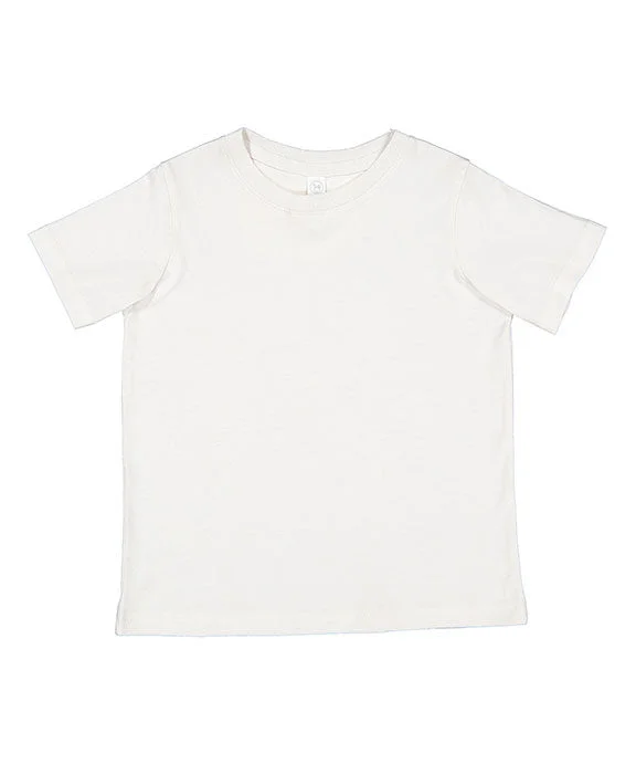 3321 - Rabbit Skins Toddler Fine Jersey T-Shirt | Porcelain