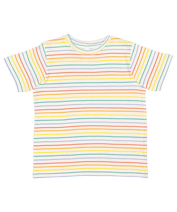 3321 - Rabbit Skins Toddler Fine Jersey T-Shirt | Rainbow Stripe