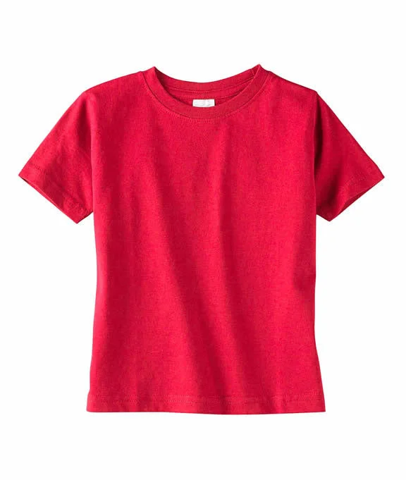 3321 - Rabbit Skins Toddler Fine Jersey T-Shirt | Red