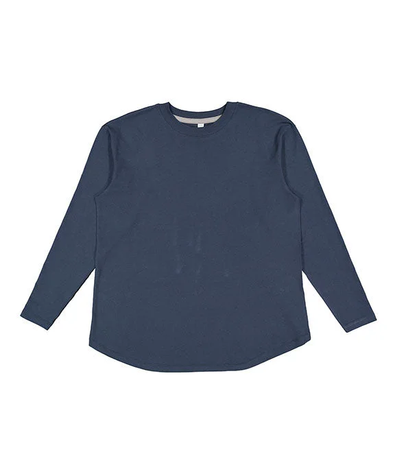 3508 - LAT Ladies Relaxed Long Sleeve T-Shirt | Denim