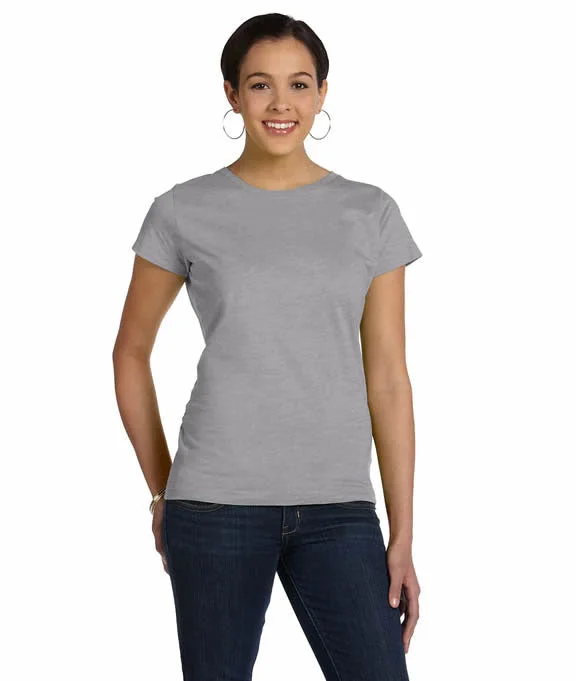 3516 - LAT Ladies Fine Jersey T-Shirt | Heather