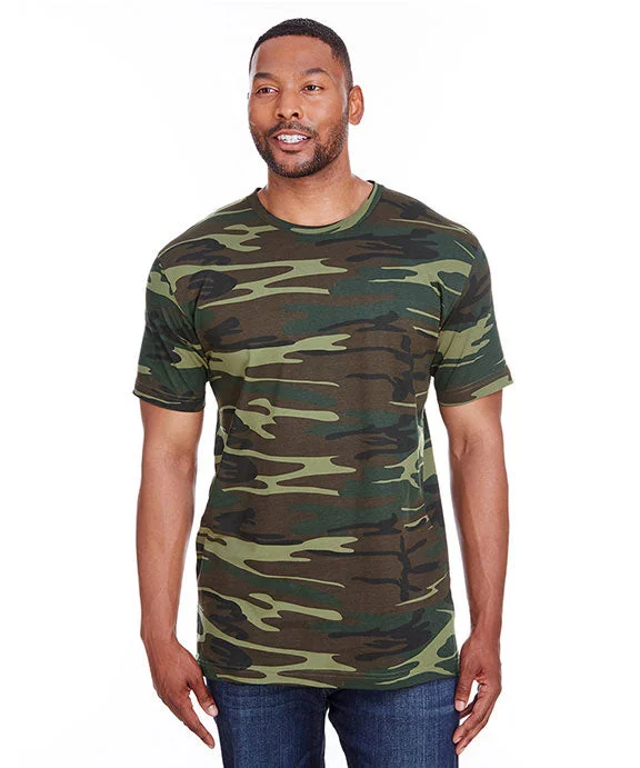 3907 - Code Five Mens Camo T-Shirt | Green Woodland