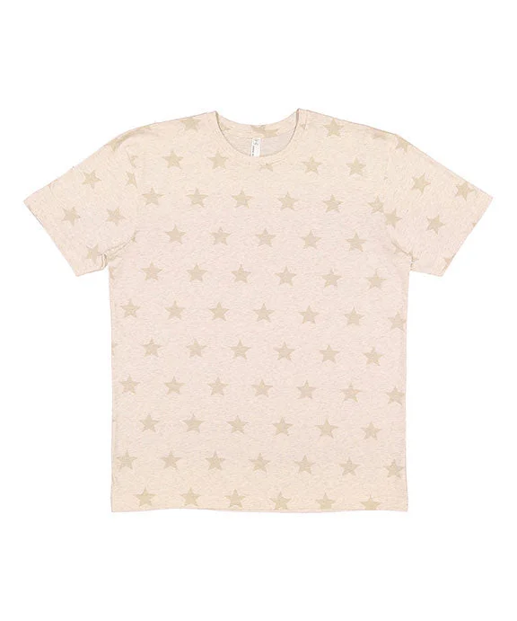 3929 - Code Five Mens Five Star T-Shirt | Natural Heather Star