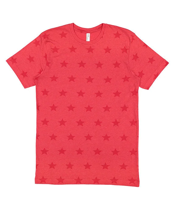 3929 - Code Five Mens Five Star T-Shirt | Red Star