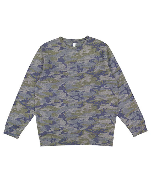 6925 - LAT Unisex Elevated Fleece Sweatshirt | Vintage Camo