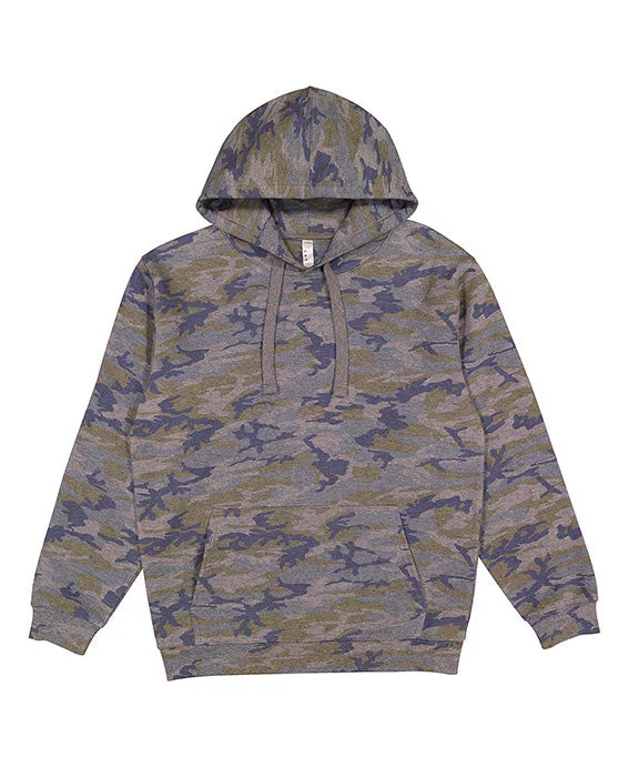 6926 - LAT Adult Pullover Fleece Hoodie | Vintage Camo