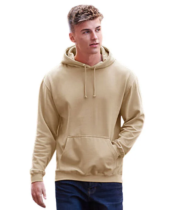 JHA001 - Just Hoods By AWDis Mens Midweight College Hooded Sweatshirt | Desert Sand