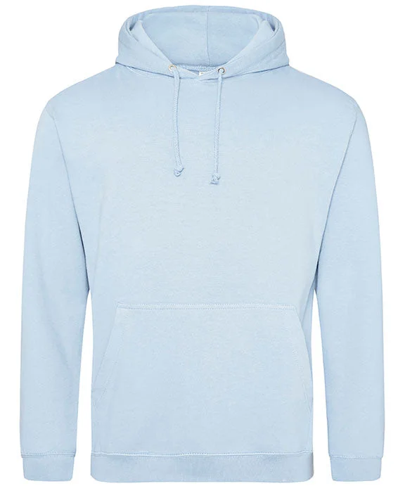 JHA001 - Just Hoods By AWDis Mens Midweight College Hooded Sweatshirt | Sky Blue