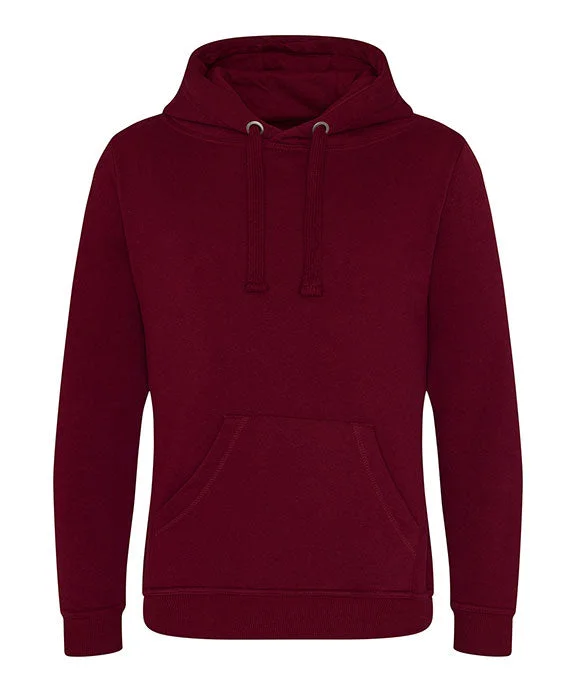 JHA101 - Just Hoods By AWDis Unisex Urban Heavyweight Hooded Sweatshirt | Burgundy