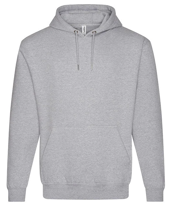 JHA101 - Just Hoods By AWDis Unisex Urban Heavyweight Hooded Sweatshirt | Heather Grey