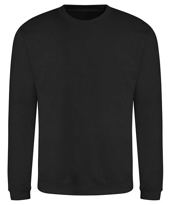 JHY030 - Just Hoods By AWDis Youth Crewneck Sweatshirt | Jet Black