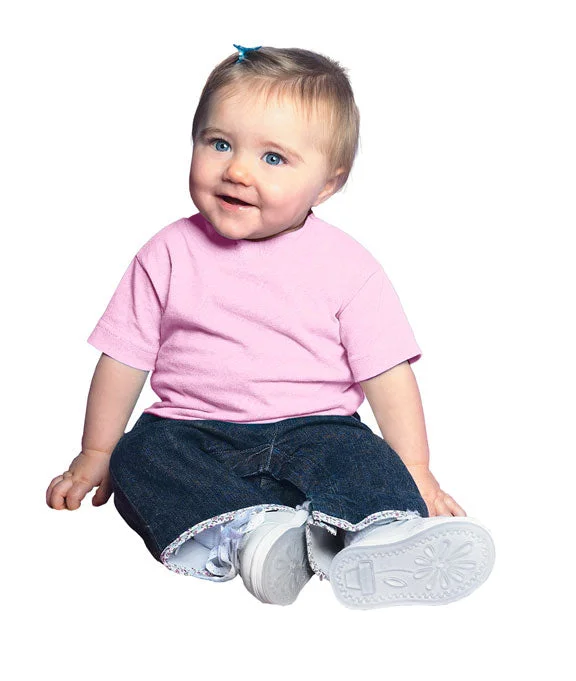 3401 - Rabbit Skins Infant Jersey T-Shirt | Pink