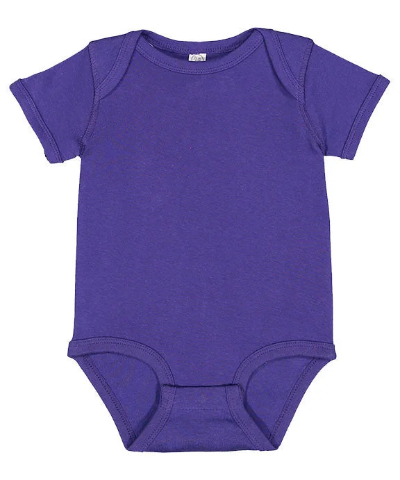 4400 - Rabbit Skins Infant Baby Lap-Shoulder Bodysuit | Purple