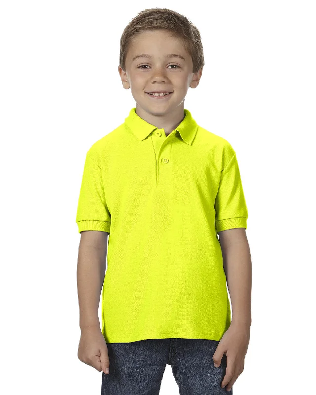 Gildan G728B Youth Double Piqu Polo