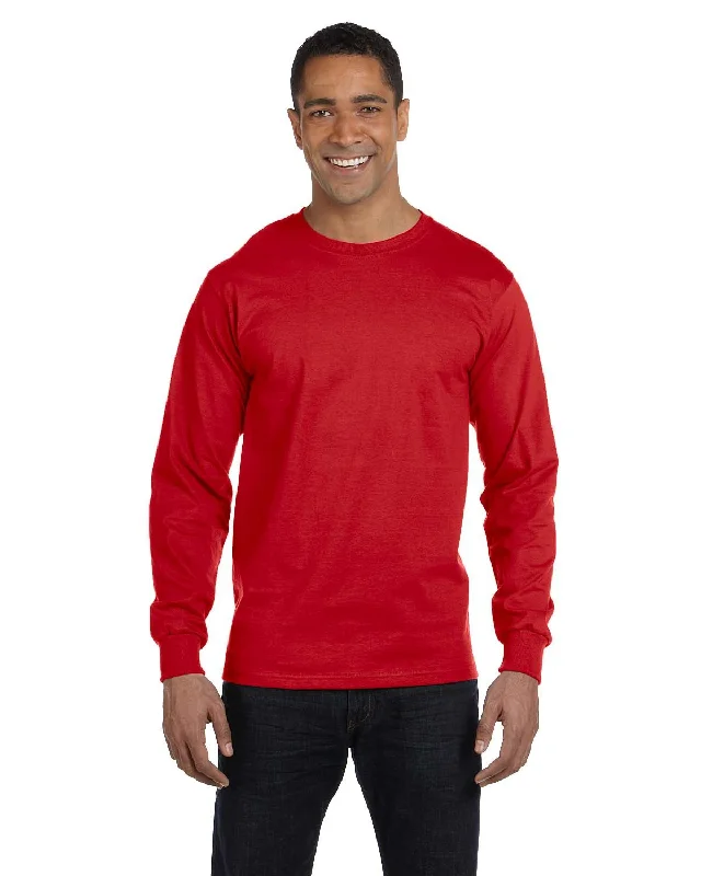 Gildan G840 Adult 50/50 Long-Sleeve T-Shirt