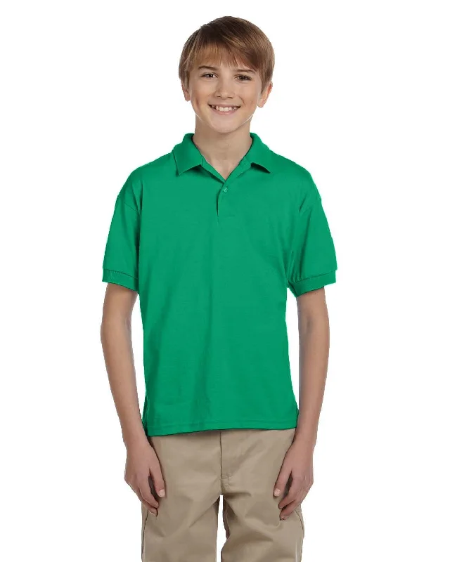 Gildan G880B Youth 50/50 Jersey Polo