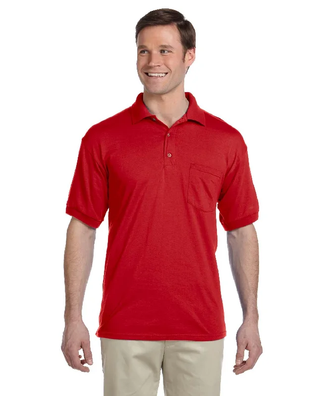 Gildan G890 Adult 50/50 Jersey Polo with Pocket